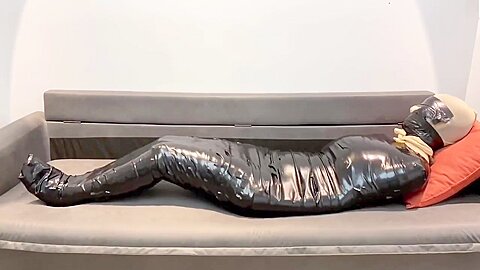 Black Mummified Girl - porn video