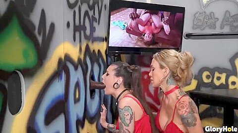 Lovely Luna & Sarah Jessie - Bringing Her Sub To The - porn video