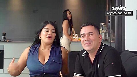 Cuckolding my friend's super hot wifey with a fat man rod - super-naughty oral jobs and rump juggle in Colombian - porn video